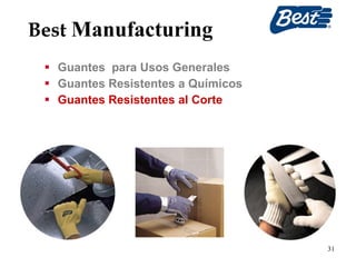 Best  Manufacturing Guantes  para Usos Generales Guantes Resistentes a Químicos Guantes Resistentes al Corte 