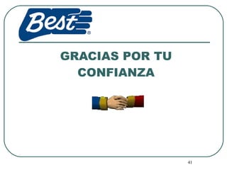 GRACIAS POR TU CONFIANZA 