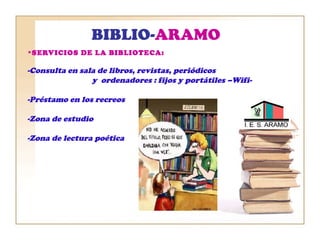 Trabajos de investigación histórica en Secundaria y Bachillerato
BIBLIO-ARAMO
 