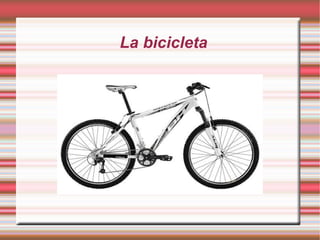 La bicicleta Máquina compuesta 