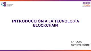 TECNOLOGIA BLOCKCHAIN
Como su nombre lo indica, el Blockchain es una "cadena de bloques",
donde un bloque es un grupo de r...