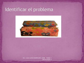 M.C. LILIA LUCÍA DOMÍNGUEZ JAIME. ESMAC 1
AÑO BLOQUE V
 