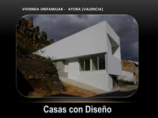 VIVIENDA UNIFAMILIAR - AYORA (VALENCIA)
 