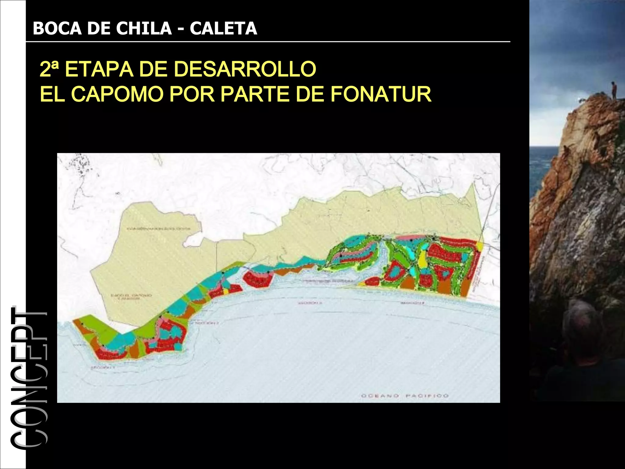 BOCA DE CHILA - CALETA

2ª ETAPA DE DESARROLLO
EL CAPOMO POR PARTE DE FONATUR
 