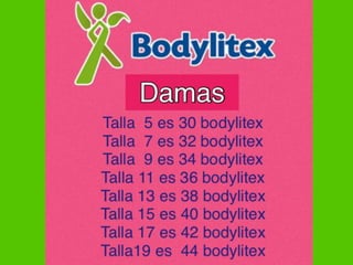 BODYLITEX SOPORTES REDUCTIVOS