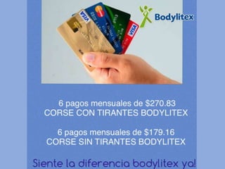 BODYLITEX SOPORTES REDUCTIVOS