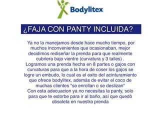 BODYLITEX SOPORTES REDUCTIVOS