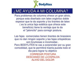 BODYLITEX SOPORTES REDUCTIVOS
