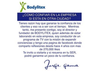 BODYLITEX SOPORTES REDUCTIVOS