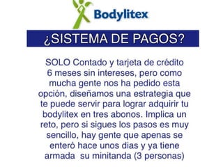 BODYLITEX SOPORTES REDUCTIVOS