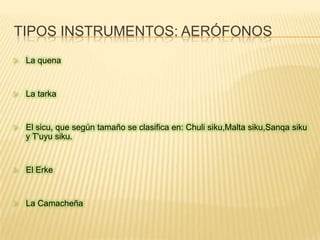Música en Bolivia