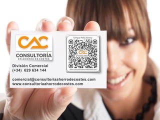 CAC, Consultoría en Ahorro de Costes 