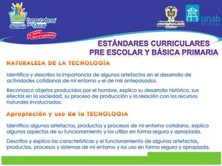 Contenidos ProcedimentalesPROBLEMAS DE DISCAPACIDAD (SORDO- MUDO)Crear un cronograma de un ciclo de cine mudo teniendo en cuenta  los inicios de los mismos y los recursos que se utilizan para la elaboración de las películas y los avances que ha tenido a través del tiempo, luego de su estudio los educandos tendrán las bases suficientes para desarrollar un corto video usando las herramientas web 2.0PROBLEMAS DE APRENDIZAJEImplementar guías donde se estimula la creatividad del estudiante  a partir de un tema especifico desarrollando diapositivas  con todas las opciones dadas por PowerPoint; para socializarlas en grupo ayudando a su vez a una mayor expresión oral  frente aún público.  
