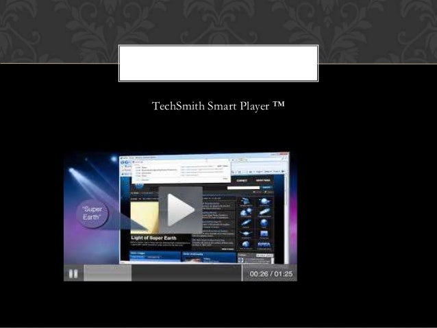 techsmith smart player techsmith smart player
