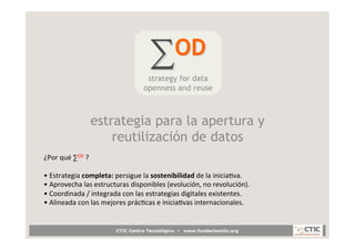 ∑ OD
                                                strategy for data
                                               open...
