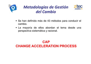 Reflexión
“Lo tangible es lo fácil. Lo emocional es lo difícil. La
calidad total tiene que ver al 90% con las emociones y
las personas”
“The hard stuff is the easy stuff. The soft stuff´s the hard
stuff. Total quality is 90% a people deal”
Tom Malone
President, Milliken Mills
 