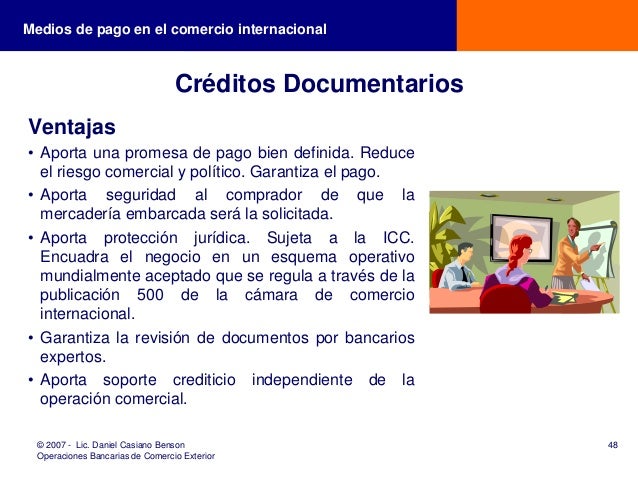 Presentacion cartas de credito