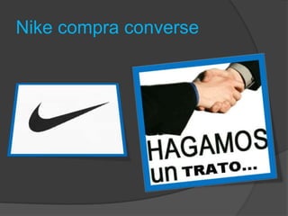 Presentacion caso de mercadoteknia converse copy PPT