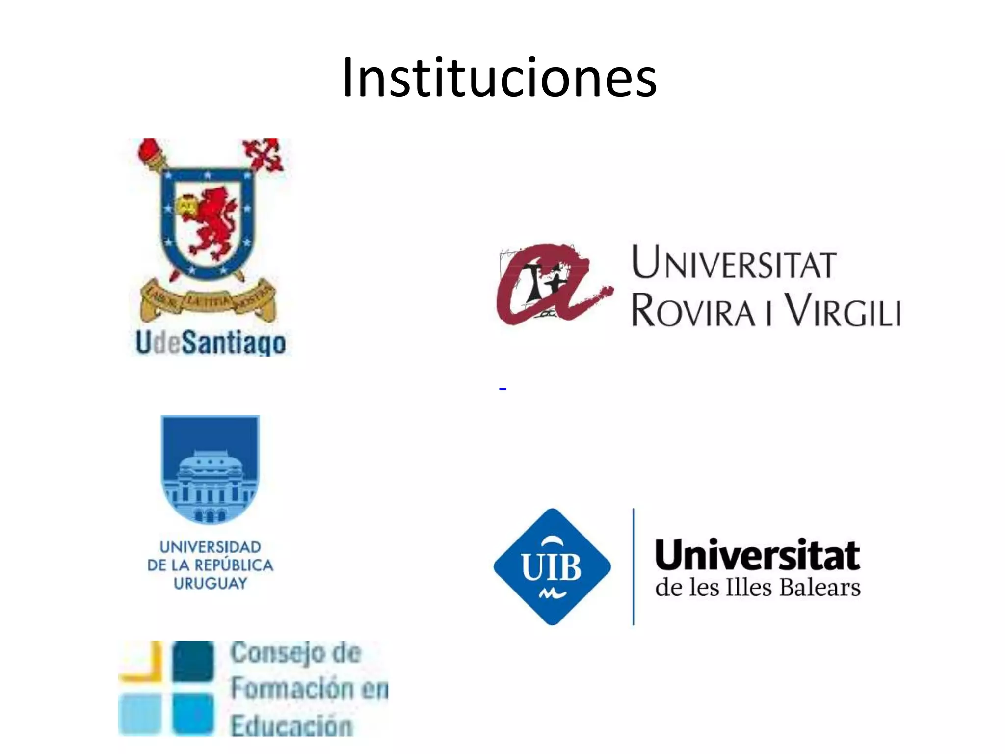 Instituciones
 