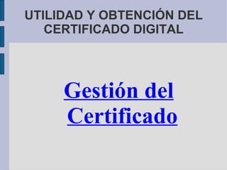 Certificado Digital