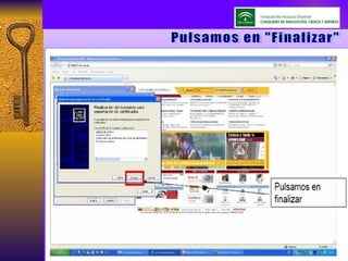 Pulsamos en "Finalizar" 