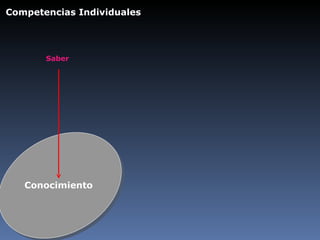 Saber Competencias Individuales Conocimiento 