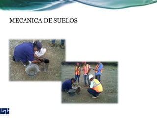 MECANICA DE SUELOS
 