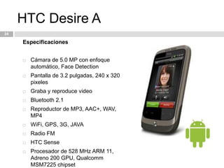 Memoria interna de 50MB ampliable hasta 32 GB   