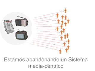 Estamos abandonando un Sistema
         media-céntrico
 