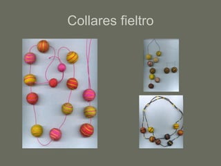 Collares fieltro