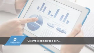 PROCOLOMBIA.CO
Colombia comparado con…
 