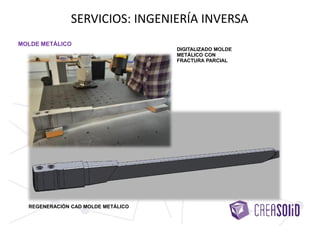 FABRICACIÓN FINAL
EJEMPLO ÚTIL CURADO ADHESIVO
SERVICIOS: DISEÑO Y FABRICACIÓN DE UTILLAJES
 