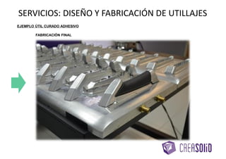 EJEMPLO ÚTIL CONTROL TECHO
MODIFICACIÓN NUEVOS TRAZADOS DE RECORTE EN MAQUETA
SERVICIOS: DISEÑO Y FABRICACIÓN DE UTILLAJES
 