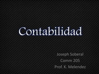 Joseph Soberal
Comm 205
Prof. K. Melendez
 