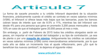 Presentacion como aprovechar tu credito infonavit | PPTX