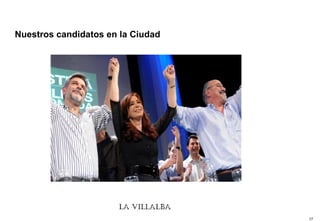 Nuestros candidatos en la Ciudad 