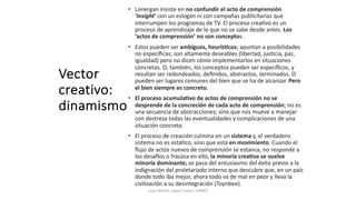 Vector
creativo:
dinamismo
Juan Martín López-Calva / UPAEP
 