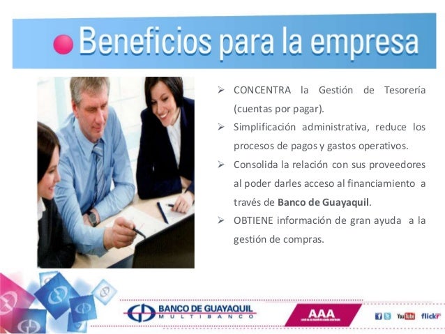 Factoring: Confirming Banco de Guayaquil
