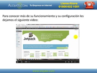 Para conocer más de su funcionamiento y su configuración les
dejamos el siguiente video:
 