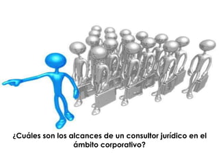 ¿Cuáles son los alcances de un consultor jurídico en el 
ámbito corporativo? 
 
