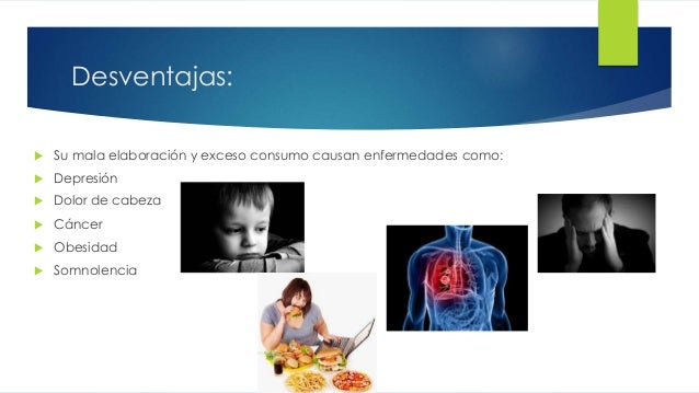 consumo de alimentos procesados