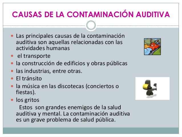 Presentacion contaminacion auditiva