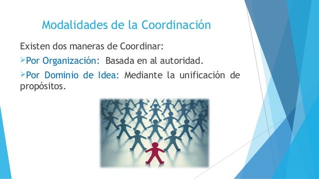 Coordinación - Proceso Administrativo