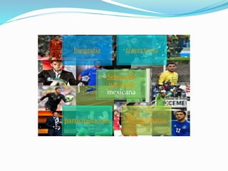 biografía trayectoria
participaciones
Selección
nacional
mexicana
campeonatos
 