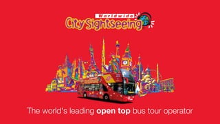 The world's leading open top bus tour operator

 