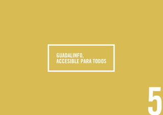 5. GUADALINFO, ACCESIBLE PARA TODOS
Hardware accesible disponible en los Centros Guadalinfo
- Conmutadores: realizan las f...