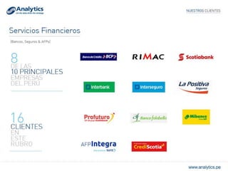 Presentación corporativa Analytics 2014