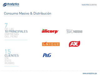 Presentación corporativa Analytics 2014