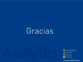 Presentación corporativa Analytics 2014