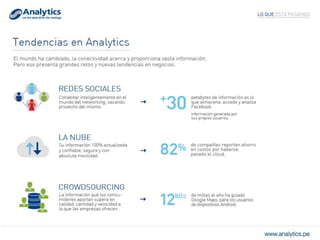 Presentación corporativa Analytics 2014